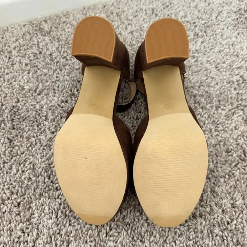 Loft Ankle Strap Platform Shoes 3-3/4